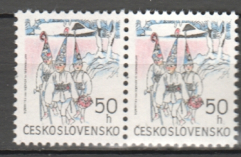 2999 pár - vodorovně ** - 1991