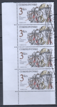 3010 čtyřpáska svisle ● - 1992