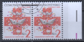 3012 pár - vodorovně ● - 1992