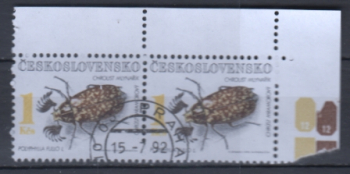 3014 pár - vodorovně ● - 1992