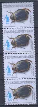 3017 čtyřpáska svisle ** - 1992