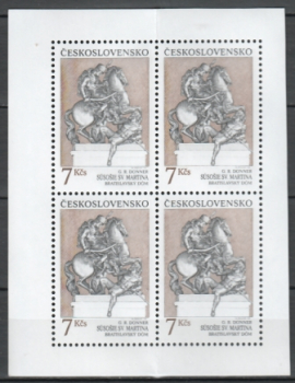 3019 čtyřblok ** - 1992