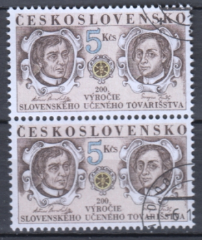 3023 pár - svisle ● - 1992