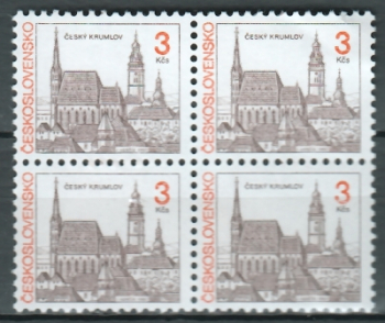 3024 čtyřblok ** - 1992