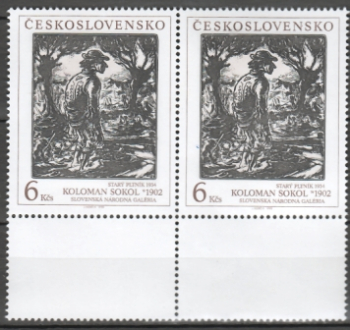 3025 pár - vodorovně ** - 1992