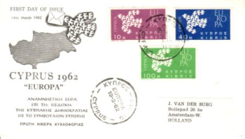CY FDC 0197 / 0199 ● - 1962