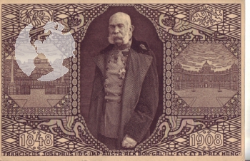 Franz Joseph I. 1908 95 004 A ● - Osobnosti
