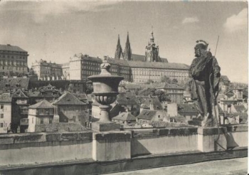 CPH 001 / 02 ● - Bildpostkarte - Hradčany - 1949