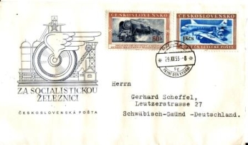 FDC 0766 / 0767 - CZ 1953 12 001 ●