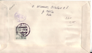 FDC 0893 - CZ 1956 05 001 ●