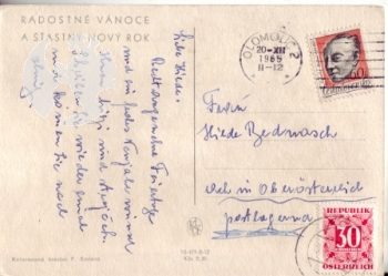 Vánoce a Nový rok - CZ 1965 95 004 ●