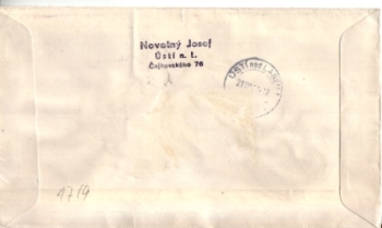 FDC 1625 - CZ 1967 08 001 ●