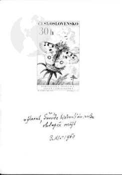 CZ Vzpomínky na Maxe Švabinského - Jindra Schmidt - 1973 98 008 - ohne Beilagen