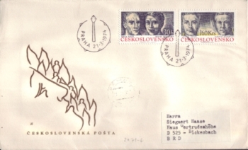 FDC 2071 / 2795 - CZ 1974 08 001 ●