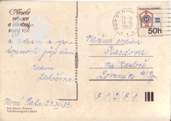 Weihnachten und Neujahr - CZ 1982 95 014 ●