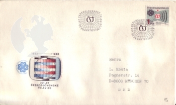 FDC 2583 - CZ 1983 03 005 ●