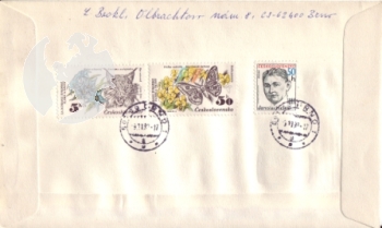 FDC 2587 / 2592 - CZ 1983 04 004 ●