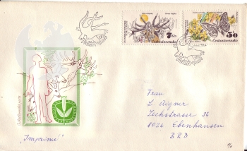 FDC 2587 / 2592 - CZ 1983 04 004 ●