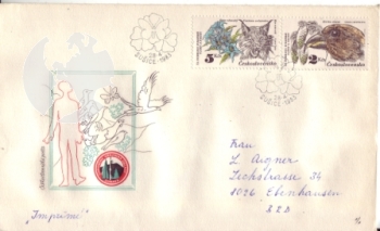FDC 2587 / 2592 - CZ 1983 04 004 ●
