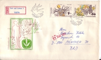 FDC 2587 / 2592 - CZ 1983 04 005 ●