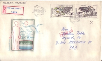 FDC 2587 / 2592 - CZ 1983 04 005 ●