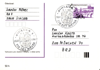 CDV 192 - CZ 1983 09 018 ●