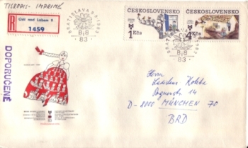 FDC 2600 / 2603 - CZ 1983 09 022 ●