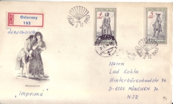 FDC 2621 / 2625 - CZ 1983 12 001 ●