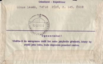 CAE 001 B - CZ 1985 96 004 ●