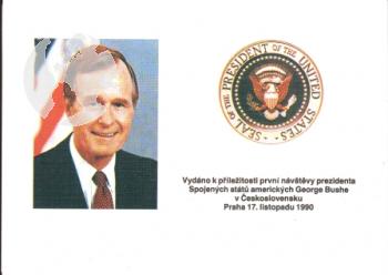 George Herbert Walker Bush 1990 98 015 USA ● - Osobnosti