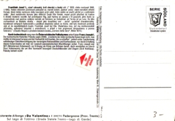 Franz Joseph I. 19xx 95 998 CZ ** - Persönlichkeiten