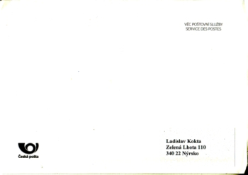 CSO 0?? - CZ 2020 98 008 ** / ●