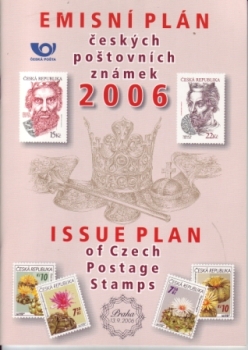 ČZ Emisní plán českých poštovních známek 2006
