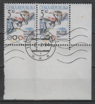 0034 pár - vodorovně - vlnovka ● - 1994