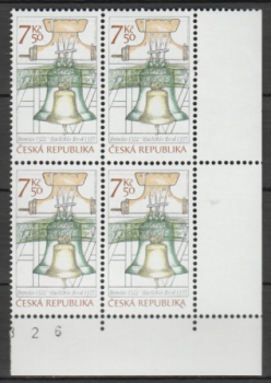 0444 čtyřblok ** - 2005