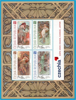 1303 / 1338 ● - 2025 kompletní razítkovaný (ražený) ročník