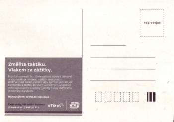 Reklamní pohled - CZ xxxx 95 999 **