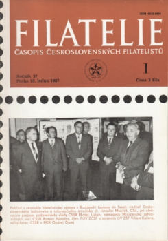 CZ Filatelie 1987 / 01