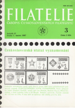 CZ Filatelie 1987 / 03
