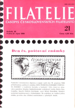 CZ FILATELIE 1990 / 01 - 24 - komplette Jahrgang