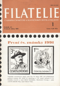 CZ Filatelie 1991 / 01