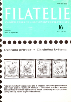 CZ Filatelie 1991 / 16