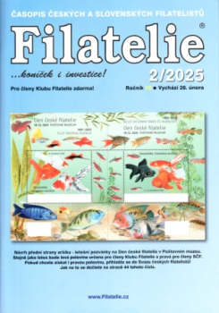 Preview: CZ FILATELIE 2025 / 01 - 12 - kompletní ročník