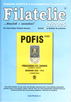 CZ FILATELIE 2025 / 01 - 12 - komplette Jahrgang