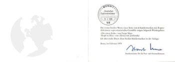 D 1974 98 002 - Unterschrift ●