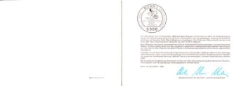 D 1986 98 007 - Unterschrift ●