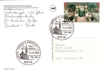Dießen am Ammersee - D 1989 95 009 ●