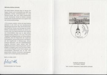 D 2015 98 003 - Unterschrift ●