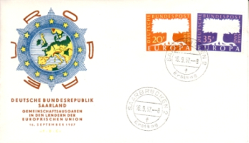 D FDC 0268 / 0269 ● - 1957