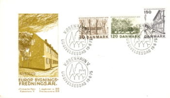 DK FDC 0592 / 0594 ● - 1975